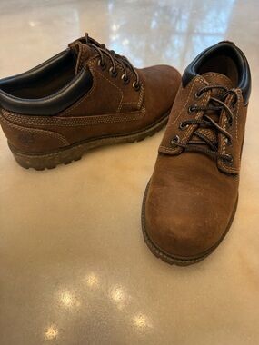 Timberland  Brown Suede Low-Top Boots Leather New with out tags